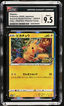 Pikachu S-P 124 Promo PikaPika! Pikachu Campaign Holo - JAP - Mint+ - Gradata CGC 9.5 - Sword & Shield Promos - Carta Pokemon