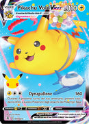 Pikachu Volo-VMAX 007/025 - ITA - Near Mint - Spada e Scudo - Gran Festa - Carta Pokemon
