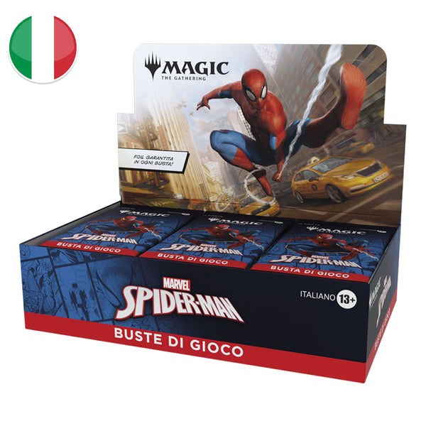 Play Booster Box Display 30 bustine da gioco - Marvel's Spider-Man - Magic The Gathering - ITA