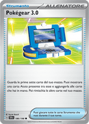 Pokégear 3.0 186/198 - ITA - Near Mint - Scarlatto e Violetto - Carta Pokemon