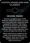 Pokémon Trading Card Game Classic - ENG - TCG Classic