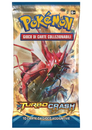 Bustina XY - Turbo Crash - ITA - Artwork Casuale - 10 Carte POKEMON