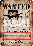 Portgas.D.Ace OP13-119 V4 - Character Blu Special Rare - Near Mint - Carrying on his Will - Carta One Piece Card Game