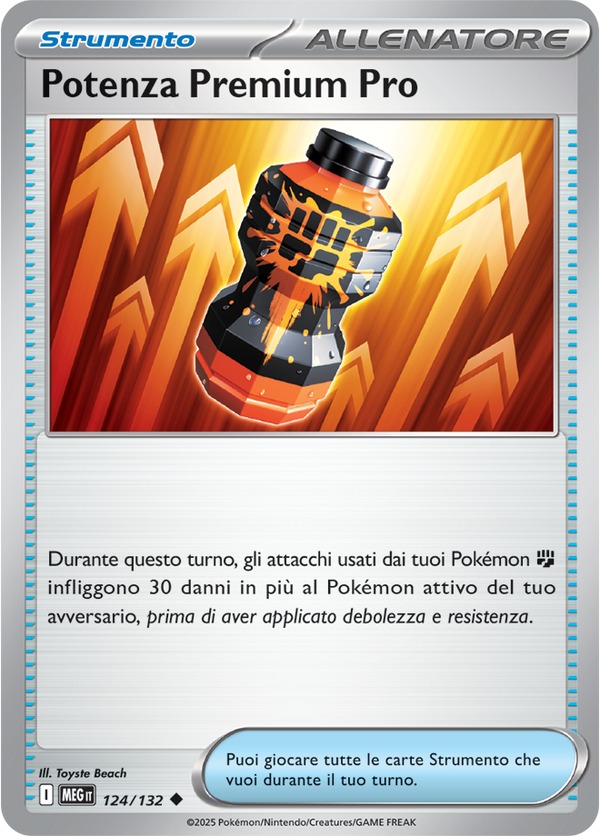 Potenza Premium Pro MEG 124/132 - ITA - Near Mint - Megaevoluzione - Carta Pokemon