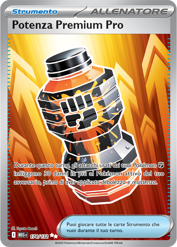 Potenza Premium Pro MEG 174/132 - ITA - Near Mint - Megaevoluzione - Carta Pokemon