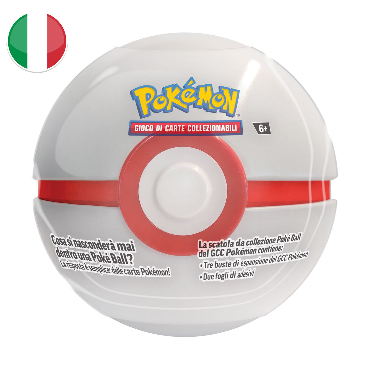 Amscan Lanterna Di Carta Poké Ball Pokémon 25 Cm, Rosso E Bianco, Per Feste A Tema E Decorazione Cameretta