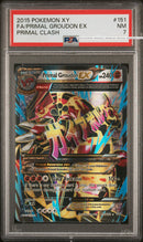 Primal Groudon 151/160 - ENG - Near Mint - Gradata PSA 7 - XY - Primal Clash - Carta Pokemon