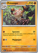 Primeape 099/191 Reverse Holo - ITA - Near Mint - Scarlatto e Violetto - Scintille Folgoranti - Carta Pokemon
