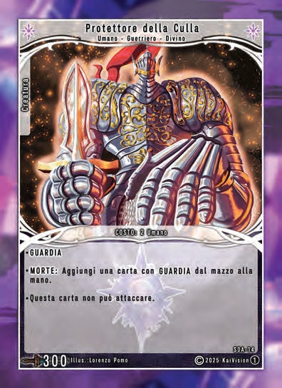 Protettore della Culla SDA - 14   - 1a Edizione - ITA - Near Mint - Structure Deck Anniversary - Carta Creatures of Exo