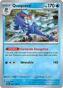 Quaquaval 054/198 Reverse Holo - ITA - Near Mint - Scarlatto e Violetto - Carta Pokemon