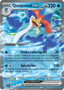 Quaquaval ex 052/193 - ITA - Near Mint - Scarlatto e Violetto - Evoluzioni a Paldea - Carta Pokemon