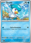 Quaxly 050/193 Reverse Holo - ITA - Near Mint - Scarlatto e Violetto - Evoluzioni a Paldea - Carta Pokemon