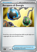 Recupero di Energia 171/198 - ITA - Near Mint - Scarlatto e Violetto - Carta Pokemon