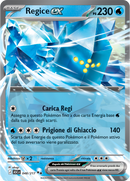 Regice ex ASC 048/217 Rara Doppia - ITA - Near Mint - Megaevoluzione - Ascesa Eroica - Carta Pokemon