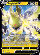 Regieleki-V 057/195 - ITA - Near Mint - Spada e Scudo - Tempesta Argentata - Carta Pokemon