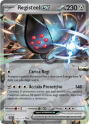 Registeel ex ASC 145/217 Rara Doppia - ITA - Near Mint - Megaevoluzione - Ascesa Eroica - Carta Pokemon