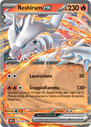 Reshiram-ex WHT 020/086 - ITA - Near Mint - Scarlatto e Violetto - Fuoco Bianco - Carta Pokemon
