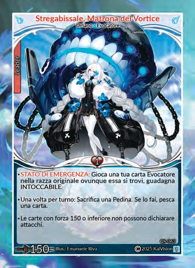 Stregabissale - Matrona del Vortice CS - 063   - 1a Edizione - ITA - Near Mint - Custodi della Storia - Carta Creatures of Exo