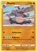 Rhydon 090/196 - ITA - Near Mint - Spada e Scudo - Origine Perduta - Carta Pokemon