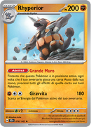 Rhyperior 076/142 Holo - ITA - Near Mint - Scarlatto e Violetto - Corona Astrale - Carta Pokemon