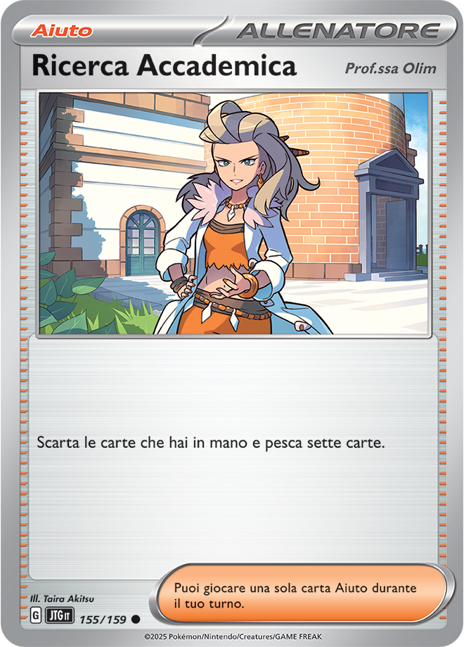 Ricerca Accademica 155/159 Reverse Holo - ITA - Near Mint - Scarlatto e Violetto - Avventure Insieme - Carta Pokemon