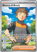 Ricerca di Brock 179/159 Full Art - ITA - Near Mint - Scarlatto e Violetto - Avventure Insieme - Carta Pokemon