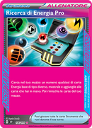 Ricerca di Energia Pro 176/191 - ITA - Near Mint - Scarlatto e Violetto - Scintille Folgoranti - Carta Pokemon