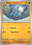 Riolu 112/198 Reverse Holo - ITA - Near Mint - Scarlatto e Violetto - Carta Pokemon