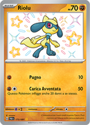 Riolu Shiny 173/091 - ITA - Near Mint - Scarlatto e Violetto - Destino di Paldea - Carta Pokemon