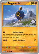 Roggenrola WHT 046/086 Reverse Holo Master Ball - ITA - Near Mint - Scarlatto e Violetto - Fuoco Bianco - Carta Pokemon