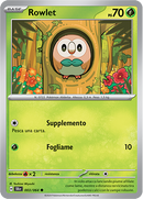 Rowlet 003/064 Reverse Holo Comune - ITA - Near Mint - Scarlatto e Violetto - Segreto Fiabesco - Carta Pokemon