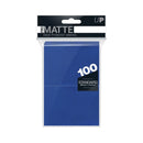 100 Bustine protettive Blu Matte Sleeves ULTRA PRO Standard Size 66 x 91 mm