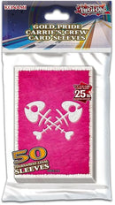 50 Bustine protettive Gold Pride Carrie's Crew Yu-Gi-Oh! Sleeves KONAMI Japanese Size 63 x 90 mm