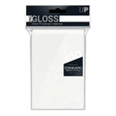 100  Bustine protettive Bianco Gloss Sleeves ULTRA PRO Standard Size 66 x 91 mm