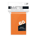 60 Bustine protettive Arancione Matte Sleeves ULTRA PRO Japanese Small Size 62 x 89 mm