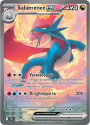 Salamence-ex 187/159 Alternative Art - ITA - Near Mint - Scarlatto e Violetto - Avventure Insieme - Carta Pokemon