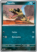 Sandile PFL 064/094 Reverse Holo - ITA - Near Mint - Megaevoluzione - Fiamme Spettrali - Carta Pokemon