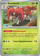 Sawsbuck 017/162 Reverse Holo - ITA - Near Mint - Scarlatto e Violetto - CronoForze - Carta Pokemon