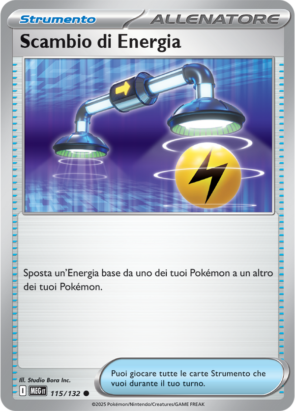 Scambio di Energia MEG 115/132 - ITA - Near Mint - Megaevoluzione - Carta Pokemon