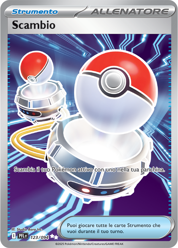 Scambio PFL 123/094 - ITA - Near Mint - Megaevoluzione - Fiamme Spettrali - Carta Pokemon