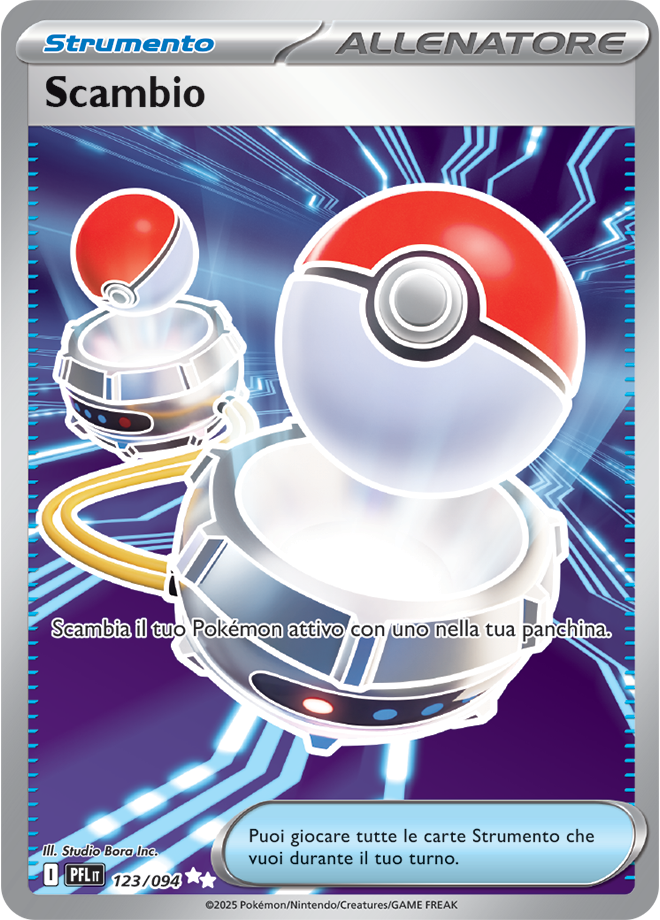 Scambio PFL 123/094 - ITA - Near Mint - Megaevoluzione - Fiamme Spettrali - Carta Pokemon