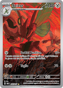 Scizor 205/197 Illustrazione Rara - ITA - Near Mint - Scarlatto e Violetto - Ossidiana Infuocata - Carta Pokemon