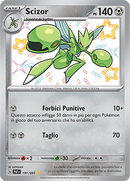 Scizor Shiny 191/091 - ITA - Near Mint - Scarlatto e Violetto - Destino di Paldea - Carta Pokemon