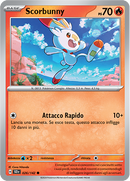 Scorbunny 026/142 - ITA - Near Mint - Scarlatto e Violetto - Corona Astrale - Carta Pokemon