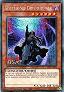 Scorridore Dimensionale TN19-IT012-V0 Secret Rare - Near Mint - Tin Sarcofago d'Oro - Carta Yu-Gi-Oh!