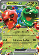 Scovillain-ex 022/162 - ITA - Near Mint - Scarlatto e Violetto - CronoForze - Carta Pokemon