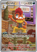 Scrafty WHT 139/086 - ITA - Near Mint - Scarlatto e Violetto - Fuoco Bianco - Carta Pokemon