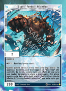 Scuoti-Fondali Atlantico CA - 064 Rara Foil - Unlimited - ITA - Near Mint - Cavalieri di Adam - Carta Creatures of Exo