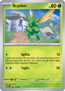 Scyther 004/197 Reverse Holo - ITA - Near Mint - Scarlatto e Violetto - Ossidiana Infuocata - Carta Pokemon