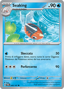 Seaking 045/167 Comune - ITA - Near Mint - Scarlatto e Violetto - Crepuscolo Mascherato - Carta Pokemon